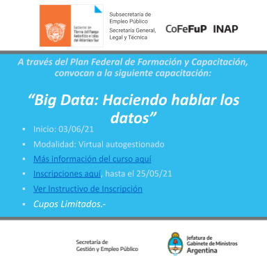 Big Data Flyer - Redes